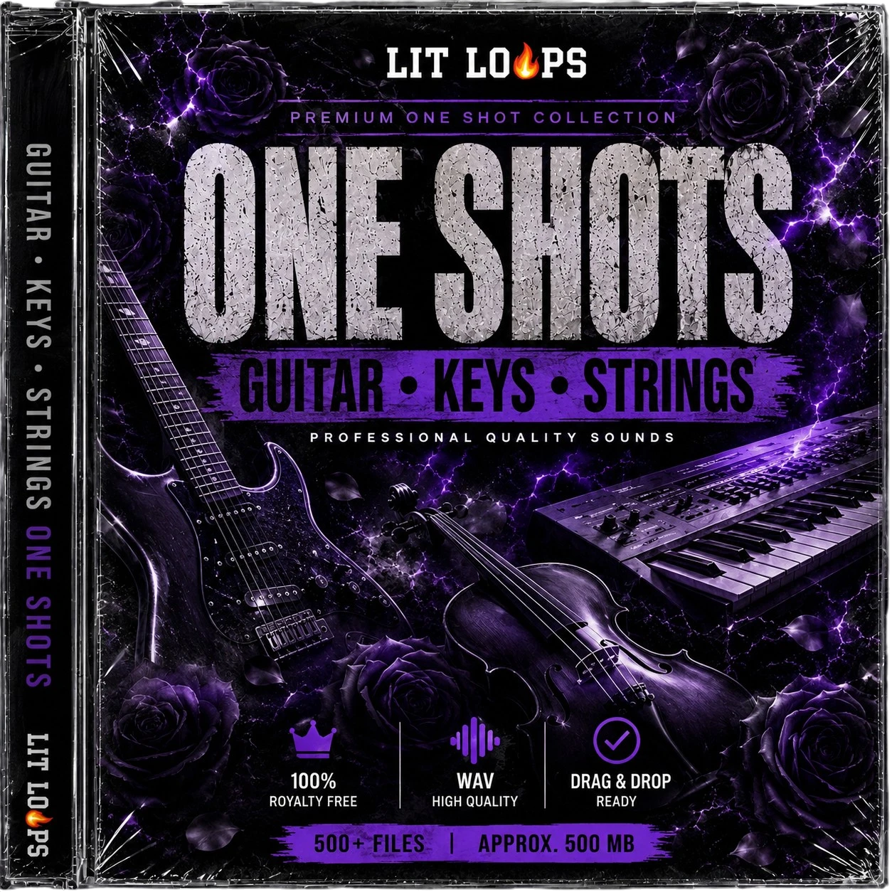 One Shot Guitars, Keys & Strings Collection cover artwork
