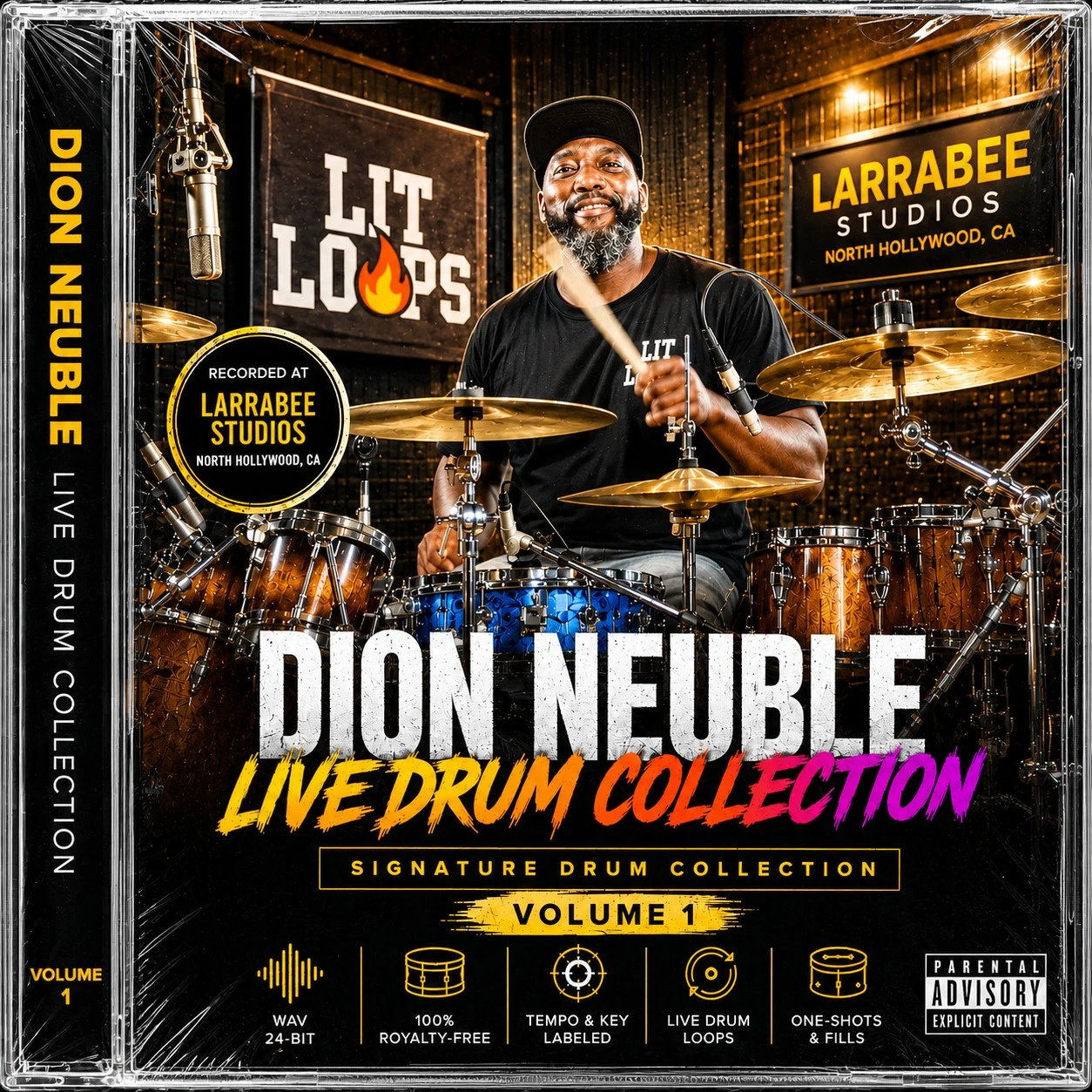 Dion Neuble Drum Collection cover artwork